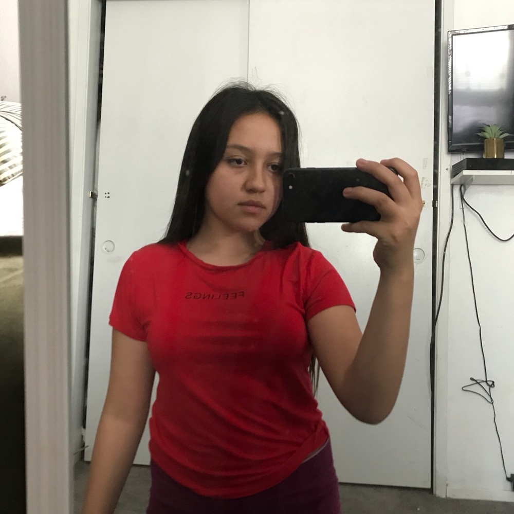 Red shirt